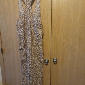 Leopard print jumper